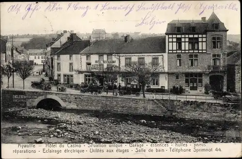 Ak Aywaille Wallonie Lüttich, Hotel du Casino