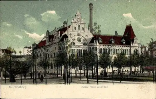 Ak Liberec Reichenberg in Böhmen, Kaiser Franz Josef Bad