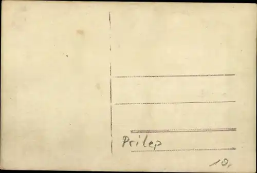 Foto Ak Prilep Mazedonien, Straßenhändler