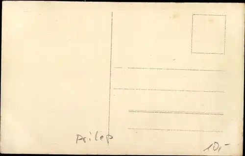 Foto Ak Prilep Mazedonien, Deutsche Soldaten in Uniformen, Straßenhändlerin