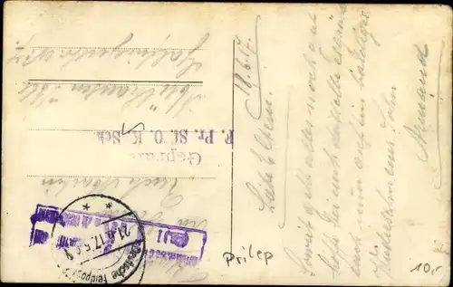 Foto Ak Prilep Mazedonien, Teilansicht