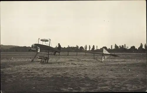 Foto Ak Ulm an der Donau Baden Württemberg, Flugzeug, Startnummer 8