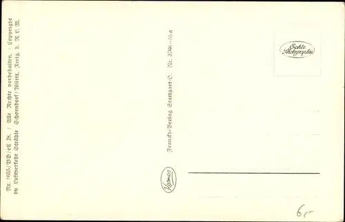 Ak Rot an der Rot in Württemberg, Totalansicht, Fliegeraufnahme