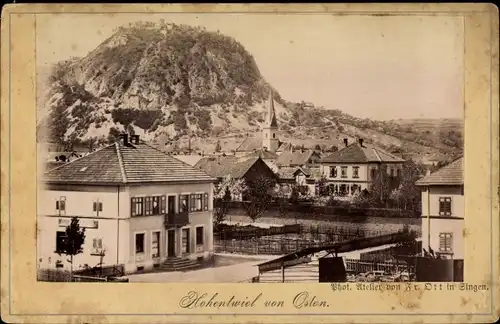 Kabinett Foto Singen Hohentwiel Baden Württemberg, Stadtansicht