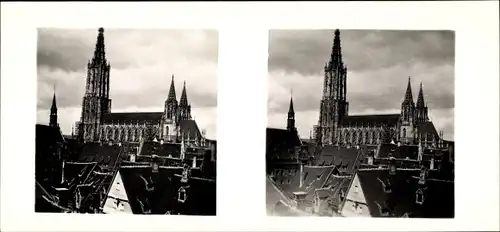 Stereo Foto Ulm an der Donau Baden Württemberg, Münster