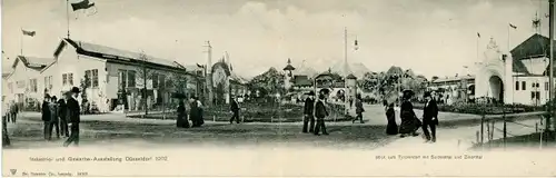 Klapp Ak Düsseldorf am Rhein, Industrie und Gewerbeausstellung 1902