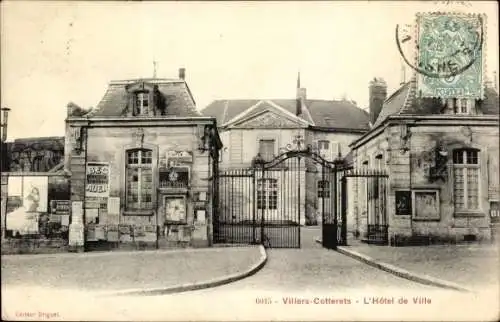 Ak Villers Cotterêts Aisne, l'Hotel de Ville
