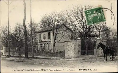 Ak Brunoy Essonne, Hotel de l'Hermite