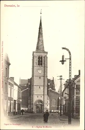 Ak Denain-Nord, St-Martin-Kirche