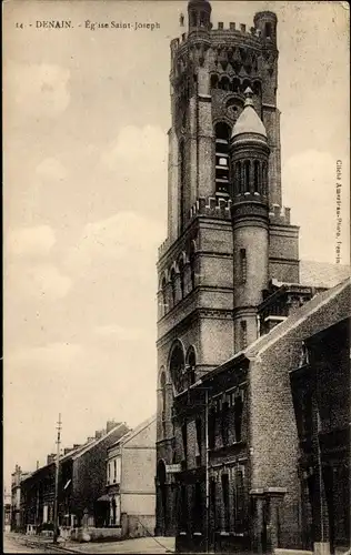 Ak Denain-Nord, St.-Joseph-Kirche