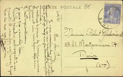 Ak Denain-Nord, St.-Joseph-Kirche