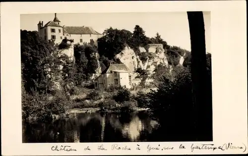 Ak Creuse, Chateau de la Roche, Gartempe