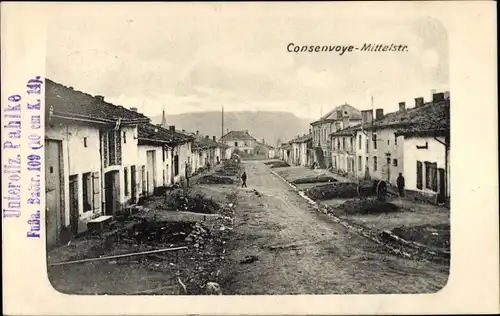 Ak Consenvoye Meuse, Mittelstraße