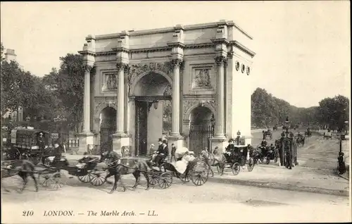 AK London City England, The Marble Arch