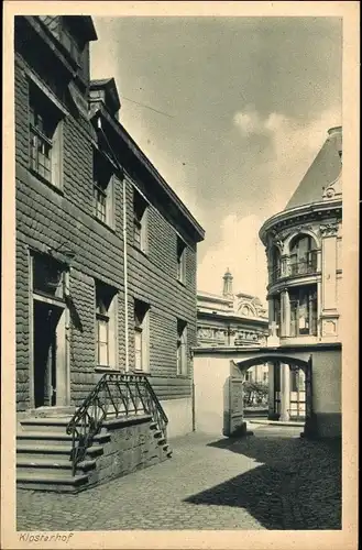 Ak Essen im Ruhrgebiet, katholisches Lyzeum, Oberlyzeum, Klosterhof