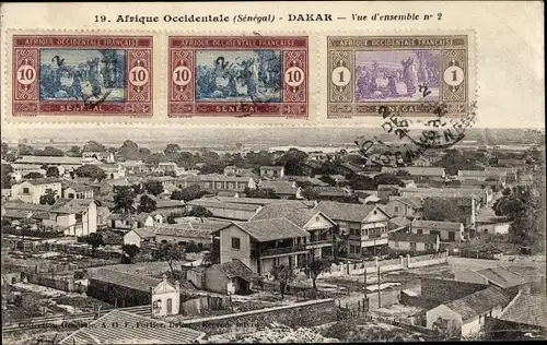 Ak Dakar, Senegal, Teilansicht