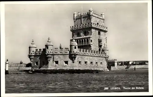 Ak Lisboa Lissabon Portugal, Torre de Belem