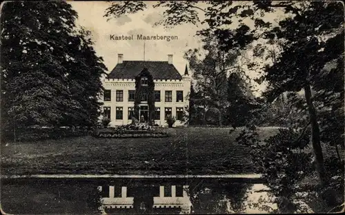 Ak Maarsbergen Utrecht Niederlande, Schloss