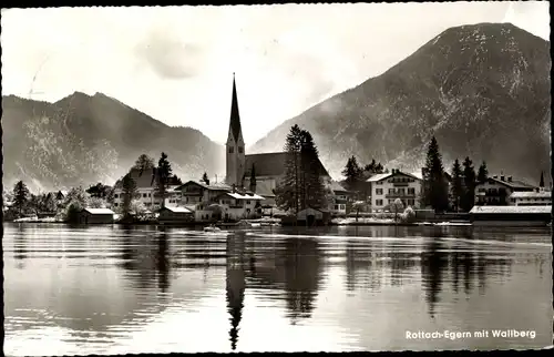 Ak Rottach Egern in Oberbayern, Wallberg