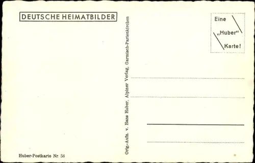 Ak Grainau in Oberbayern, Eibsee, Hotel, Zugspitze