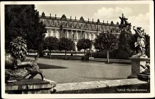 Ak Herrenchiemsee Chiemsee Oberbayern, Schloss