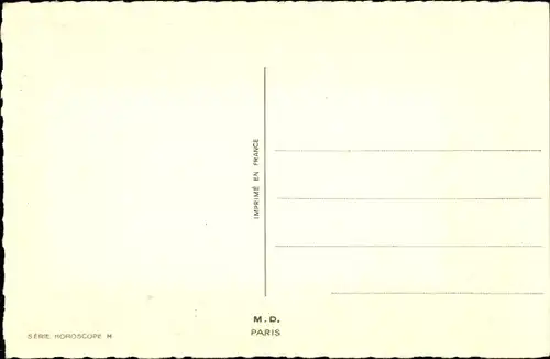 Ak Sternzeichen Waage, Libra, 24. September bis 23. Oktober