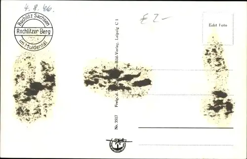 Ak Rochlitz an der Mulde, Rochlitzer Berg mit Friedrich August Turm, Fliegeraufnahme