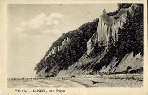 Ak Sassnitz auf Rügen, Wissower Klinken