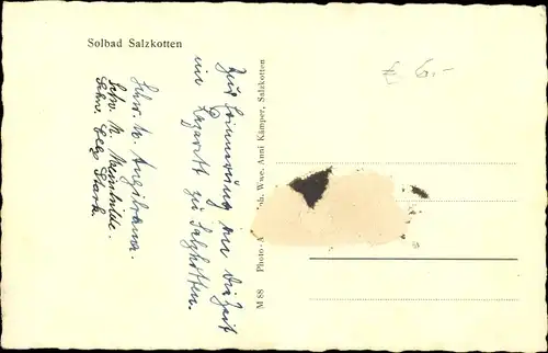 Ak Salzkotten in Westfalen, St. Johannes Kinderheim