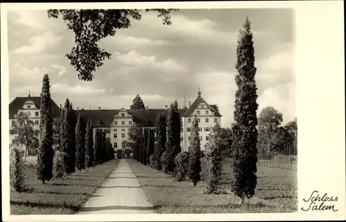 Ak Salem im Bodenseekreis Baden, Schloss