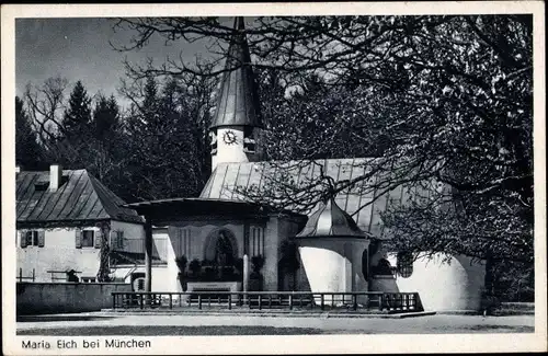 Ak Planegg Oberbayern, Wallfahrtskirche Maria Eich