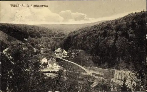 Ak Mühlthal Starnberg in Oberbayern, Panorama