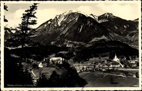 Ak Marquartstein im Chiemgau Oberbayern, Alpen, Panorama