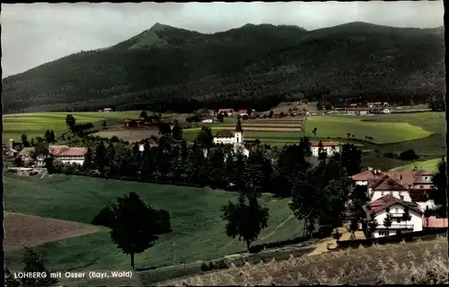 Ak Lohberg im Bayerischen Wald, Osser, Kirche