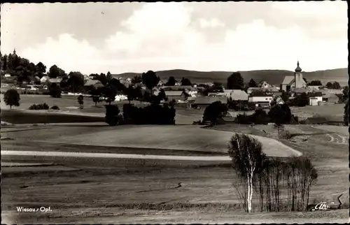 Ak Wiesau in der Oberpfalz, Ortsansicht