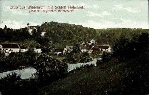 Ak Wildenroth Grafrath Oberbayern, Schloss Höhenroth, bayrisches Bethlehem