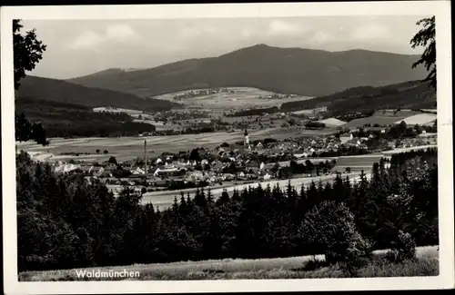 Ak Waldmünchen im Oberpfälzer Wald Bayern, Panorama