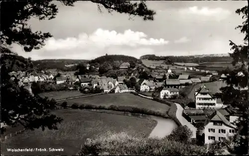 Ak Waischenfeld in der Fränkischen Schweiz Bayern, Panorama