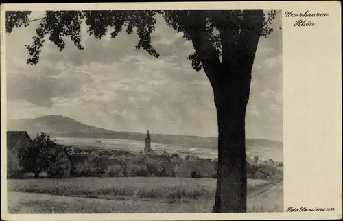 Ak Urnshausen Dermbach in der Röhn Thüringen, Panorama