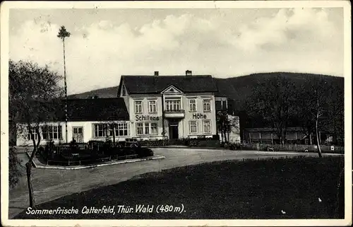 Ak Catterfeld Leinatal in Thüringen, Schillers Höhe