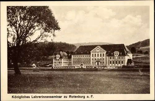 Ak Rotenburg an der Fulda, Lehrerinnenseminar