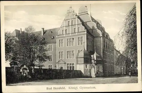 Ak Bad Hersfeld Hessen, Gymnasium