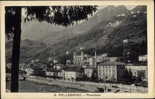 Ak San Pellegrino Terme Lombardia, Panorama