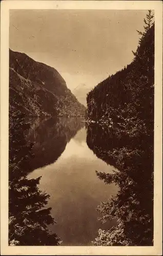 Ak Kanada, Landschaftsmotiv, Seeblick