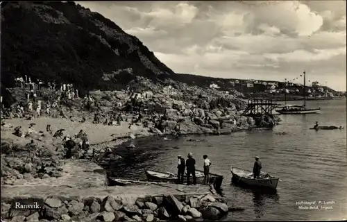 Ak Mölle Schweden, Ransvik, Strandpartie