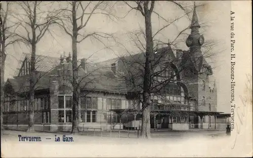 Ak Tervuren Tervueren Flämisch Brabant Flandern, Bahnhof