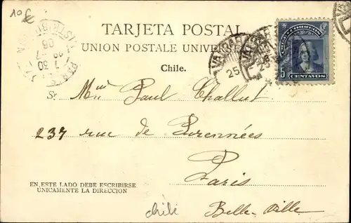 Ak Valparaíso Chile, Quebrada Elias