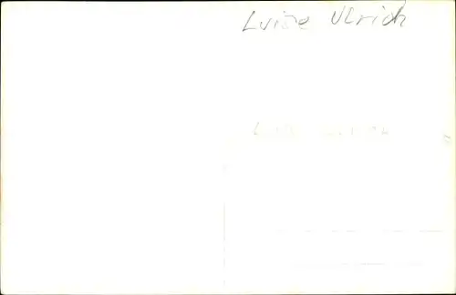 Ak Schauspielerin Luise Ullrich, Portrait, Autogramm