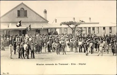 Ak Transvaal Südafrika, Mission romande, Elim, Hopital