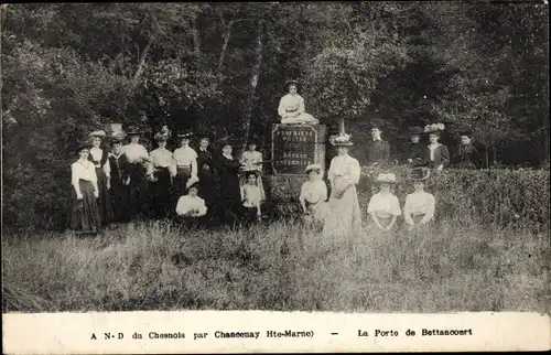 Ak Haute Marne, Chesnois von Chancenay, La Porte de Bettancourt